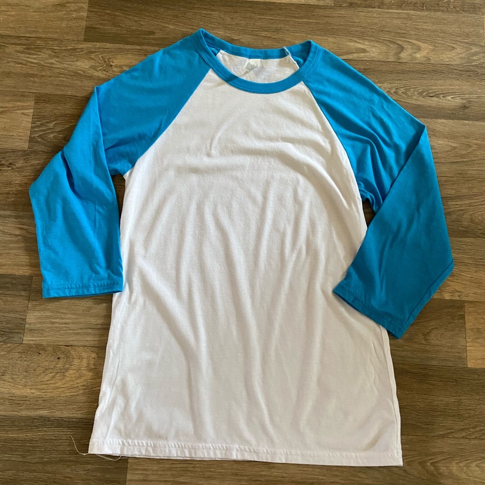 NWOT Blue and White Shirt